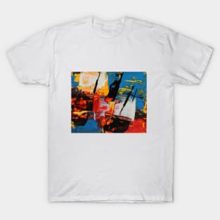 Boats at The Pier T-Shirt